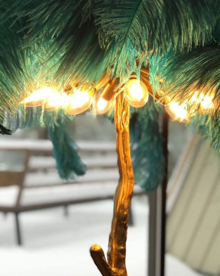 WOMO Fan Palm Floor Lamp -WM7000