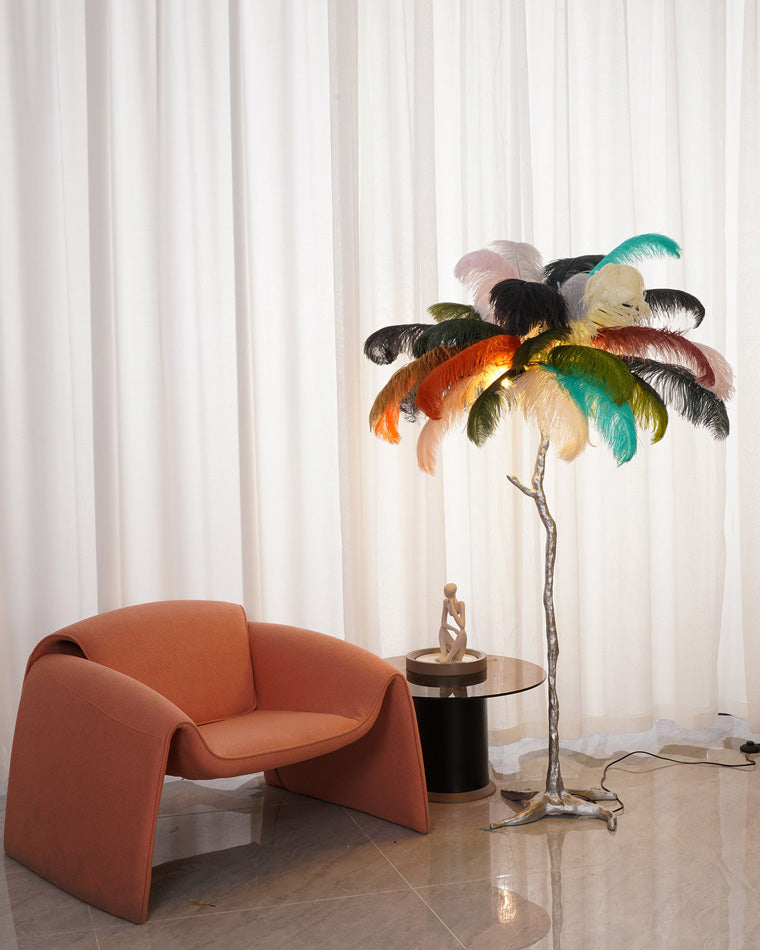 WOMO Fan Palm Floor Lamp -WM7000