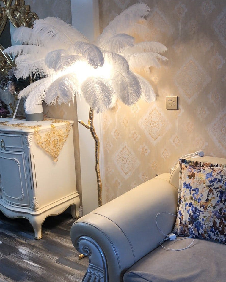 WOMO Fan Palm Floor Lamp -WM7000
