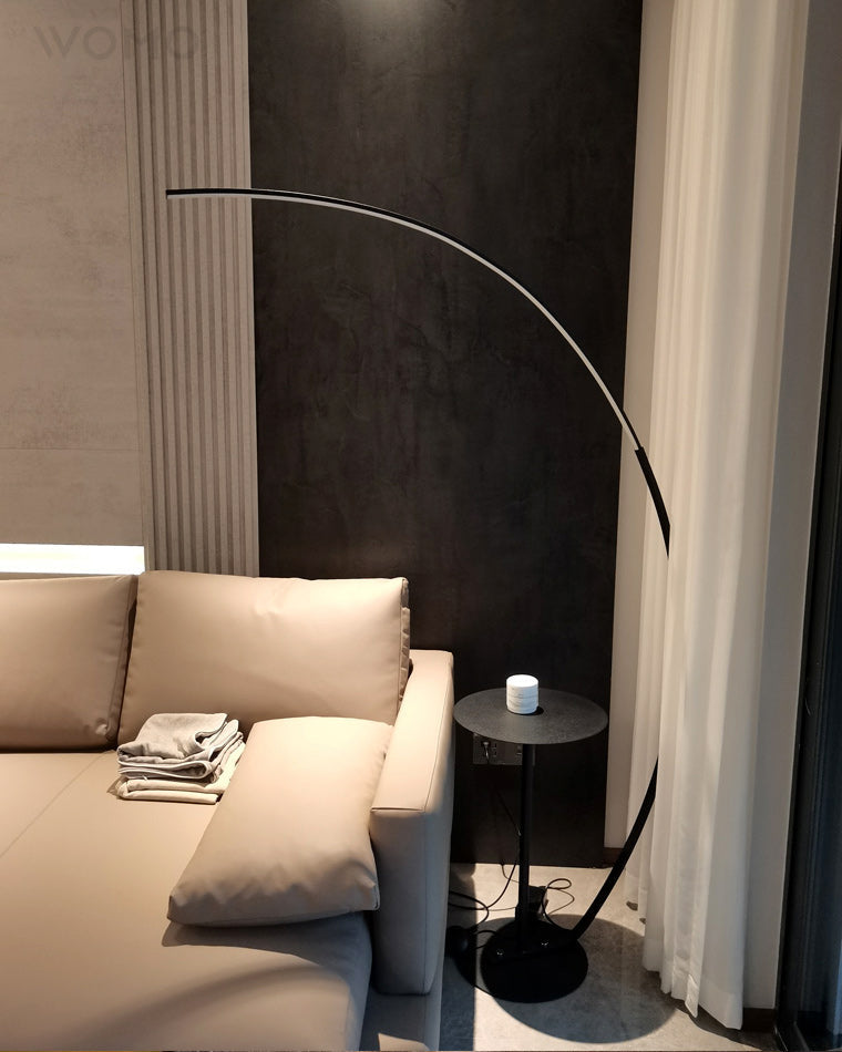 WOMO Crescent Arc LED Floor Lamp - WM7001