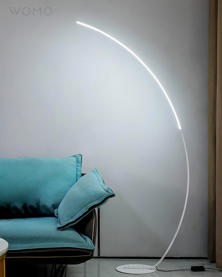WOMO Crescent Arc LED Floor Lamp - WM7001