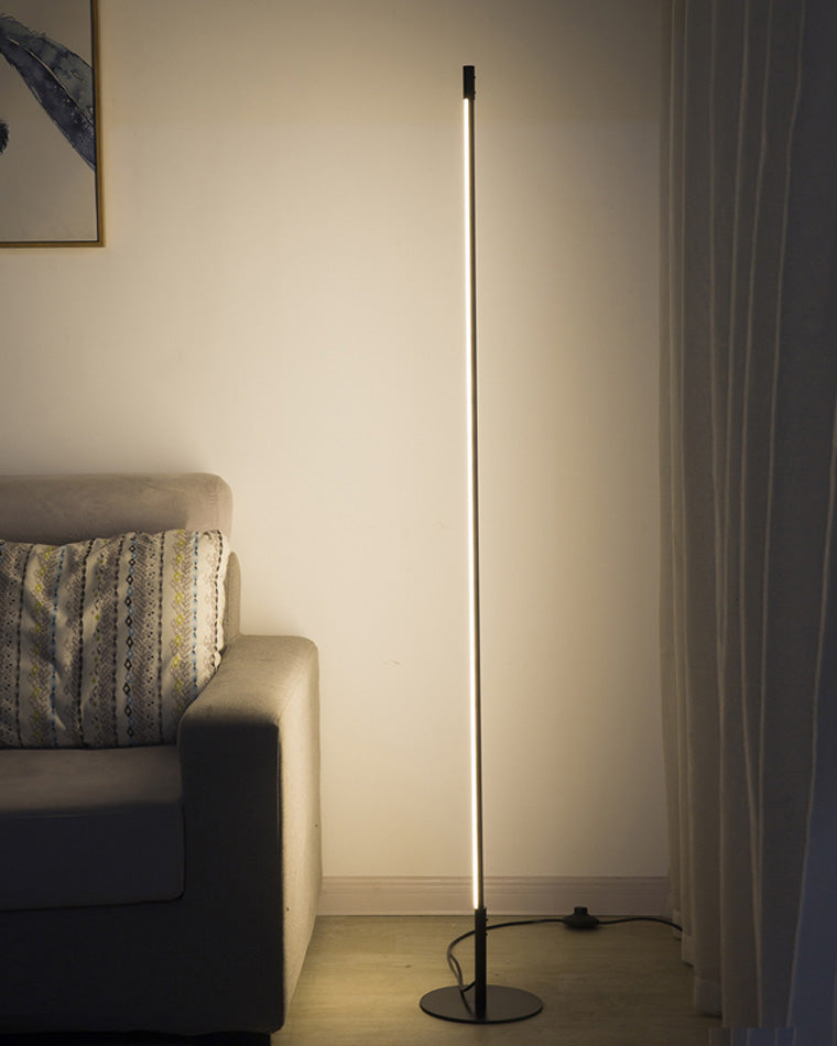 WOMO LED Corner Floor Lamp with Rod Shape - WM7003