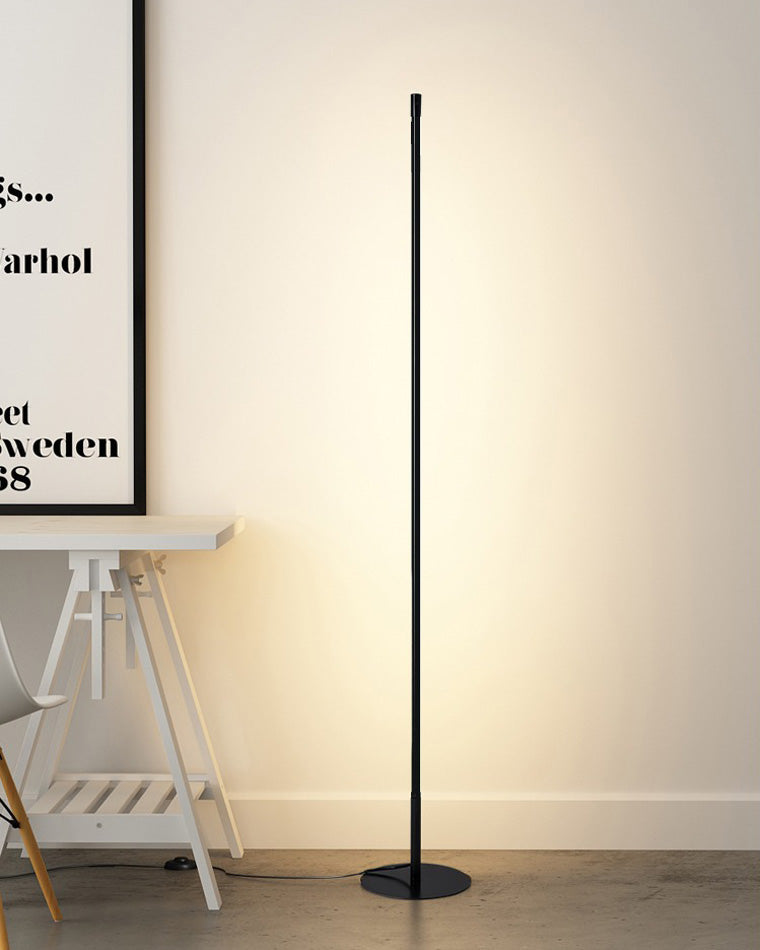 WOMO LED Corner Floor Lamp with Rod Shape - WM7003
