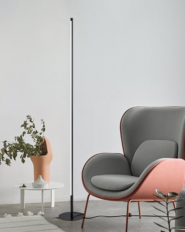 WOMO LED Corner Floor Lamp with Rod Shape - WM7003