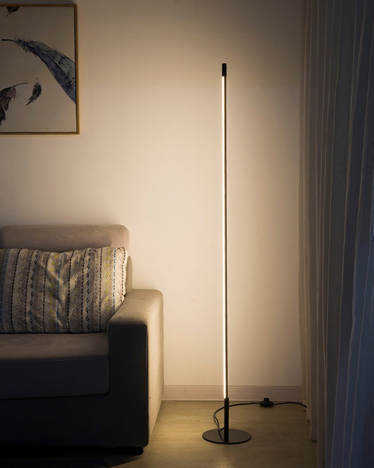 WOMO LED Corner Floor Lamp with Rod Shape - WM7003