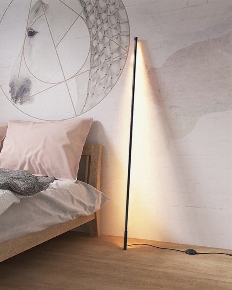 WOMO LED Corner Floor Lamp with Rod Shape - WM7003