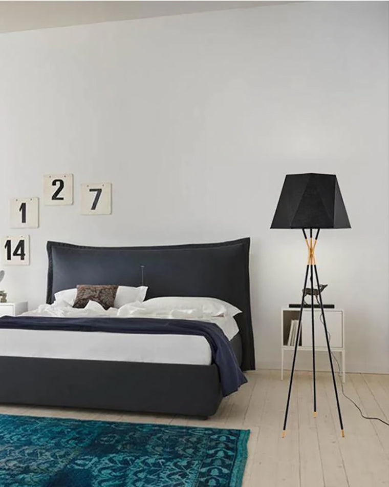 WOMO Faceted Tripod Floor Lamp - WM7004