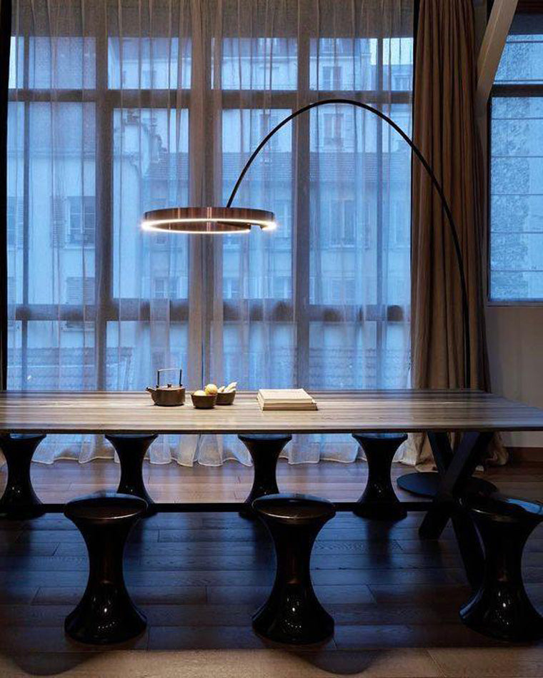 WOMO Arc Floor Lamp-WM7006