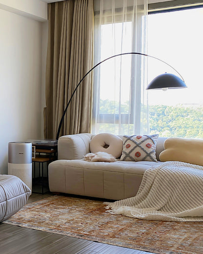 WOMO Dome Arc Floor Lamp for Dining Room-WM7008