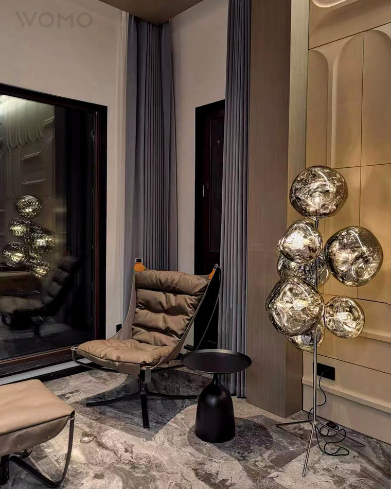 WOMO Multi-Light Melt Lava Floor Lamp - WM7010