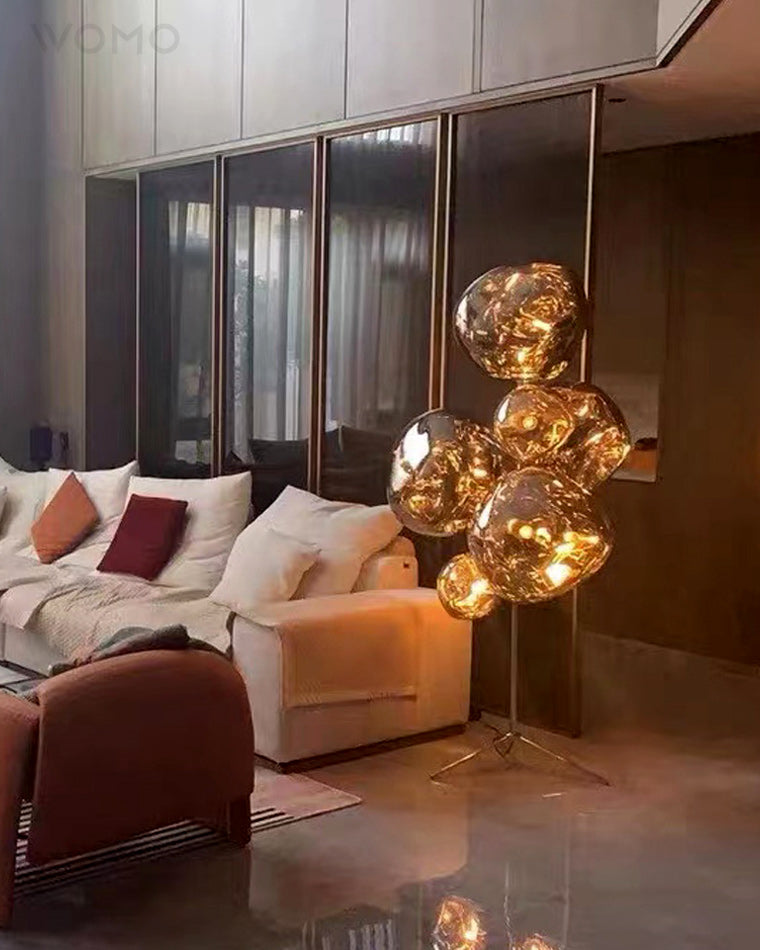 WOMO Multi-Light Melt Lava Floor Lamp - WM7010