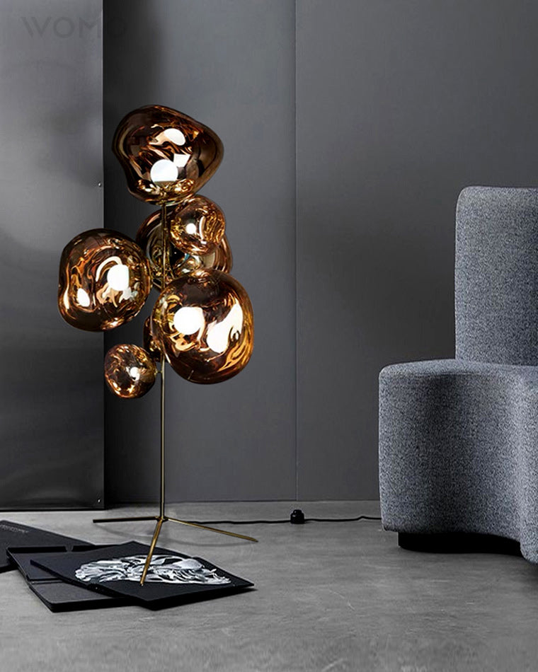 WOMO Multi-Light Melt Lava Floor Lamp - WM7010