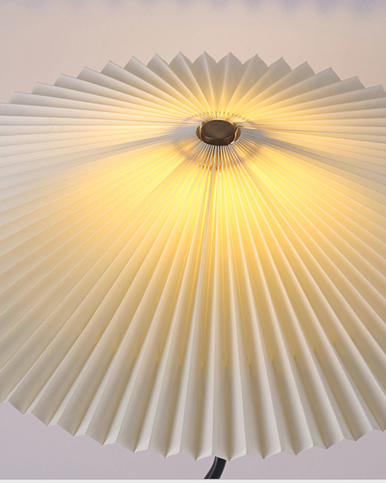 WOMO Pleated Swirl Floor and Table Lamp - WM7011