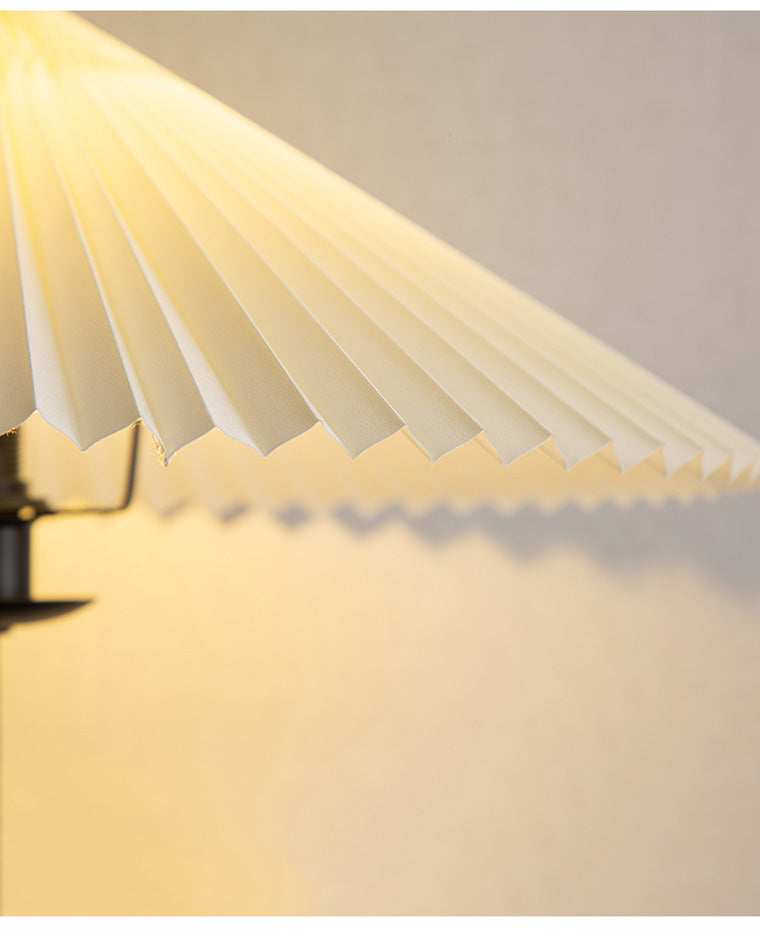 WOMO Pleated Swirl Floor and Table Lamp - WM7011