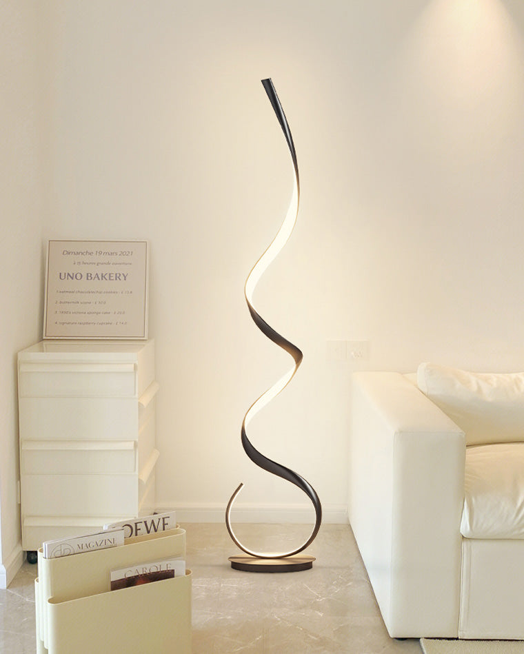 WOMO Spiral LED Floor Lamp - WM7017