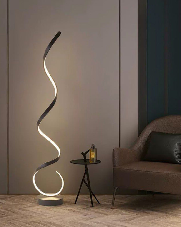 WOMO Spiral LED Floor Lamp - WM7017