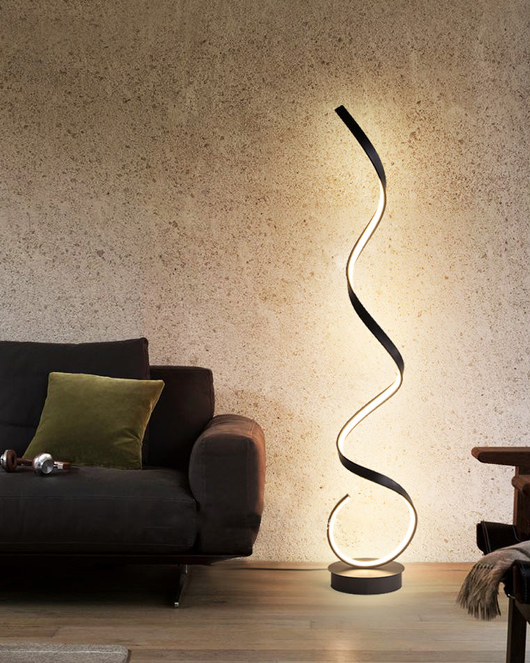 WOMO Spiral LED Floor Lamp - WM7017