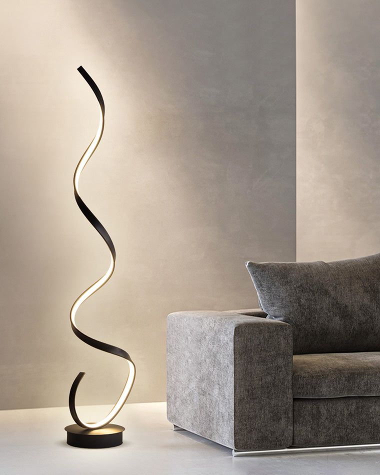 WOMO Spiral LED Floor Lamp - WM7017