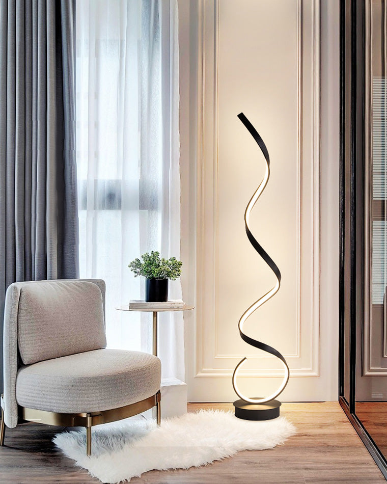 WOMO Spiral LED Floor Lamp - WM7017