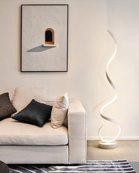 WOMO Spiral LED Floor Lamp - WM7017