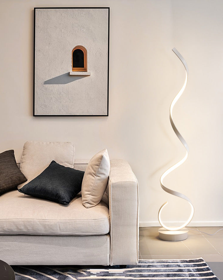 WOMO Spiral LED Floor Lamp - WM7017