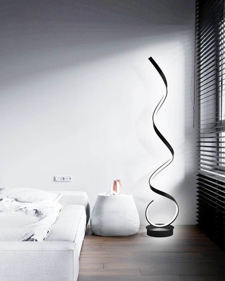 WOMO Spiral LED Floor Lamp - WM7017
