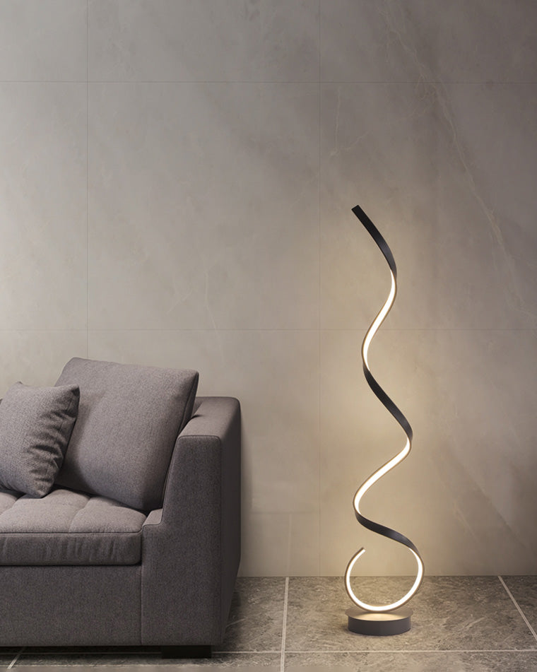 WOMO Spiral LED Floor Lamp - WM7017