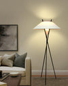 WOMO Japandi Cone Tripod Floor Lamp-WM7019 thumbnail
