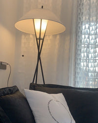 WOMO Japandi Cone Tripod Floor Lamp-WM7019