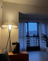 WOMO Japandi Cone Tripod Floor Lamp-WM7019 thumbnail