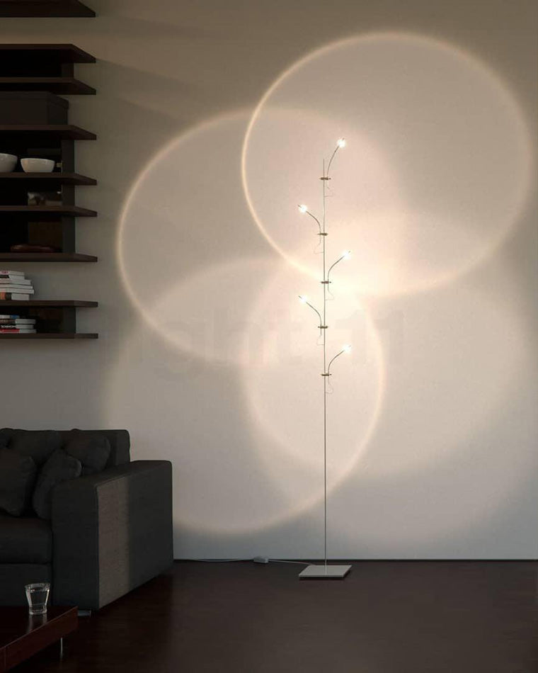WOMO 5-head Halo Projector Tree Floor Lamp-WM7020