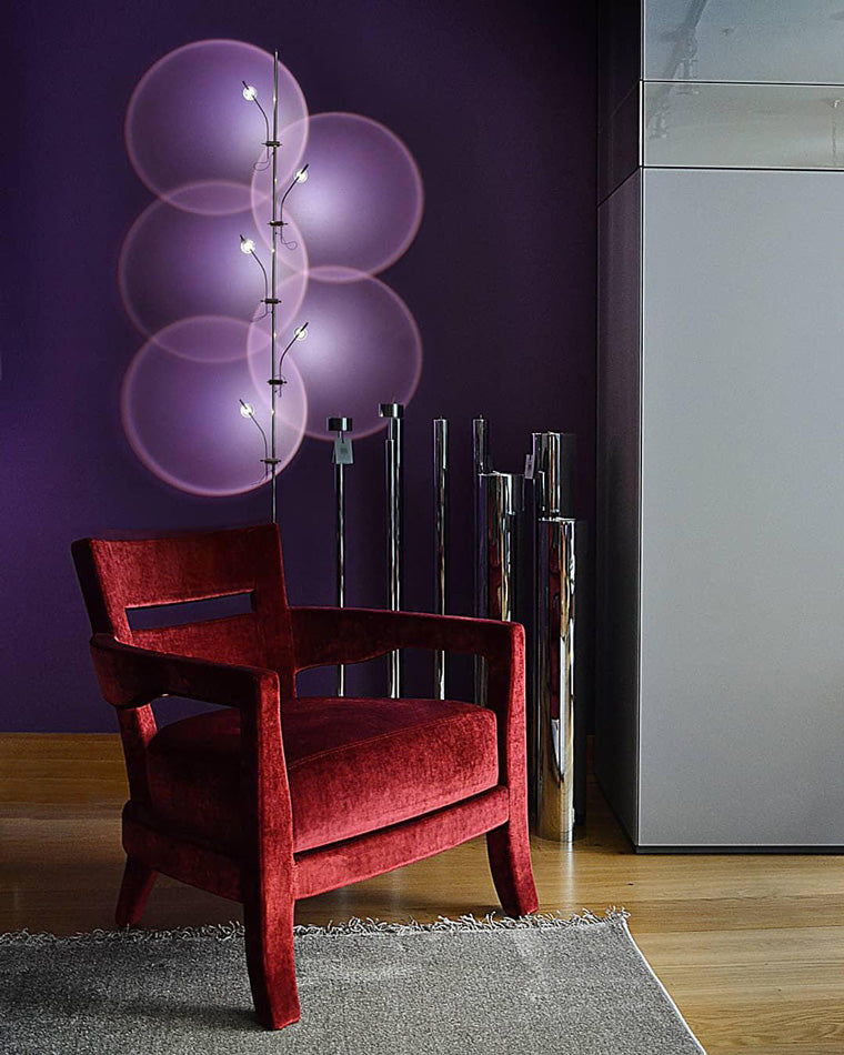 WOMO 5-head Halo Projector Tree Floor Lamp-WM7020