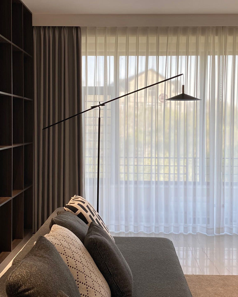 WOMO Cantilever Floor Reading Lamp for Sofa - WM7025