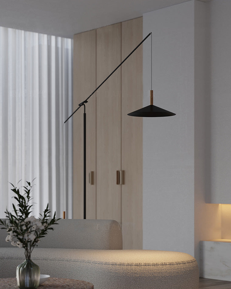 WOMO Cantilever Floor Reading Lamp for Sofa - WM7025