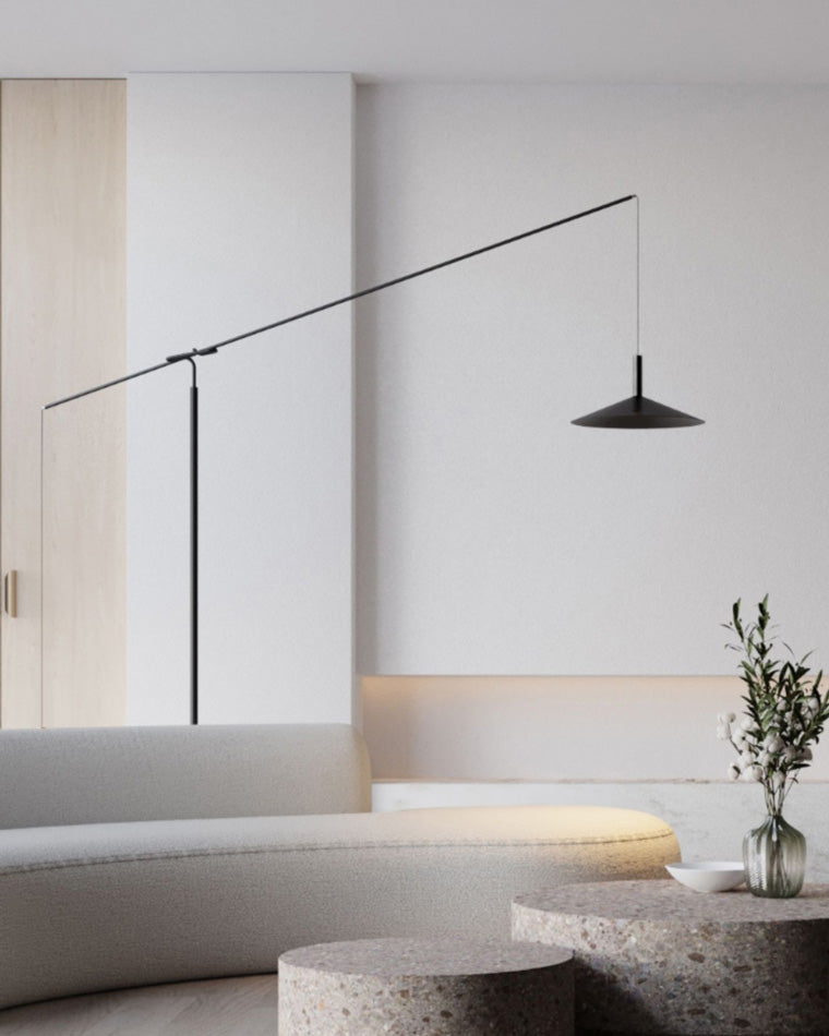 WOMO Cantilever Floor Reading Lamp for Sofa - WM7025