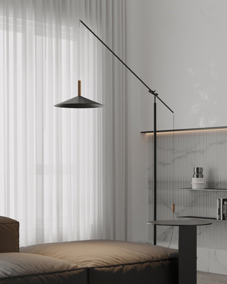 WOMO Cantilever Floor Reading Lamp for Sofa - WM7025