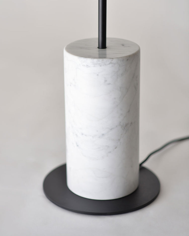 WOMO 2-bulb Marble Floor Lamp-WM7032
