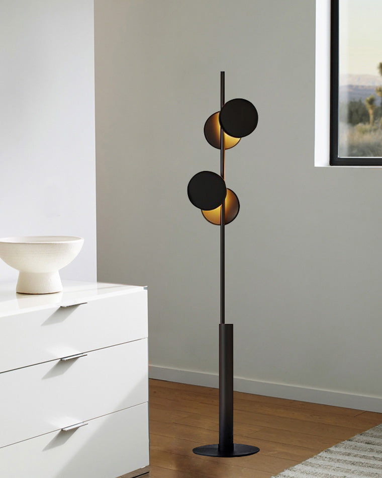 WOMO Black Floor Lamp - WM7037