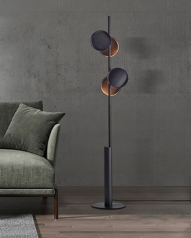 WOMO Black Floor Lamp - WM7037