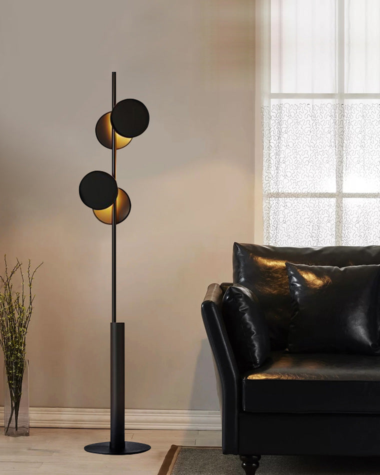 WOMO Black Floor Lamp - WM7037