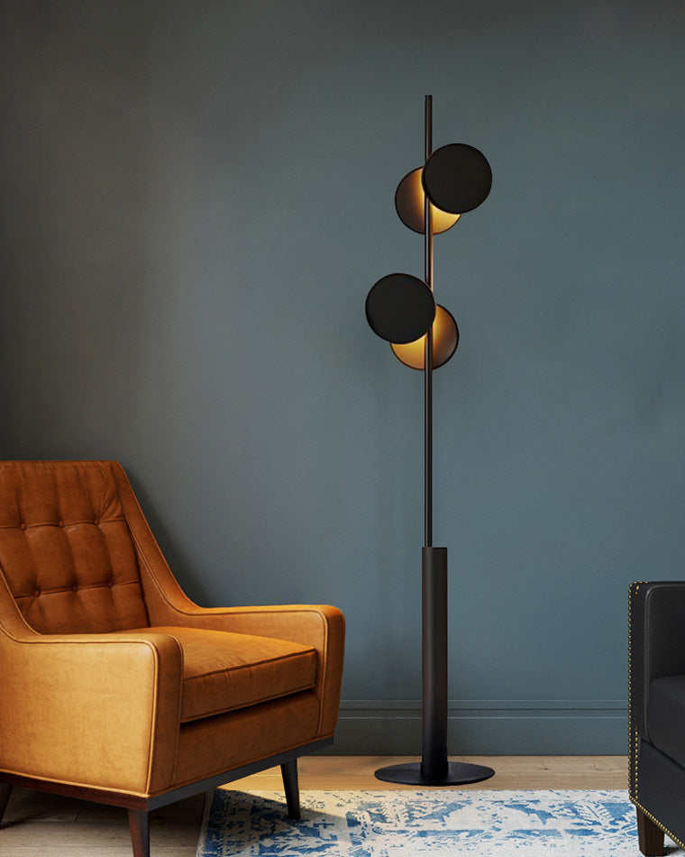 WOMO Black Floor Lamp - WM7037