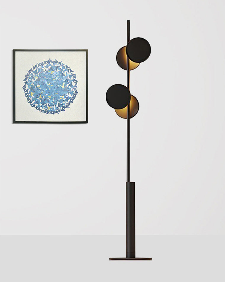 WOMO Black Floor Lamp - WM7037