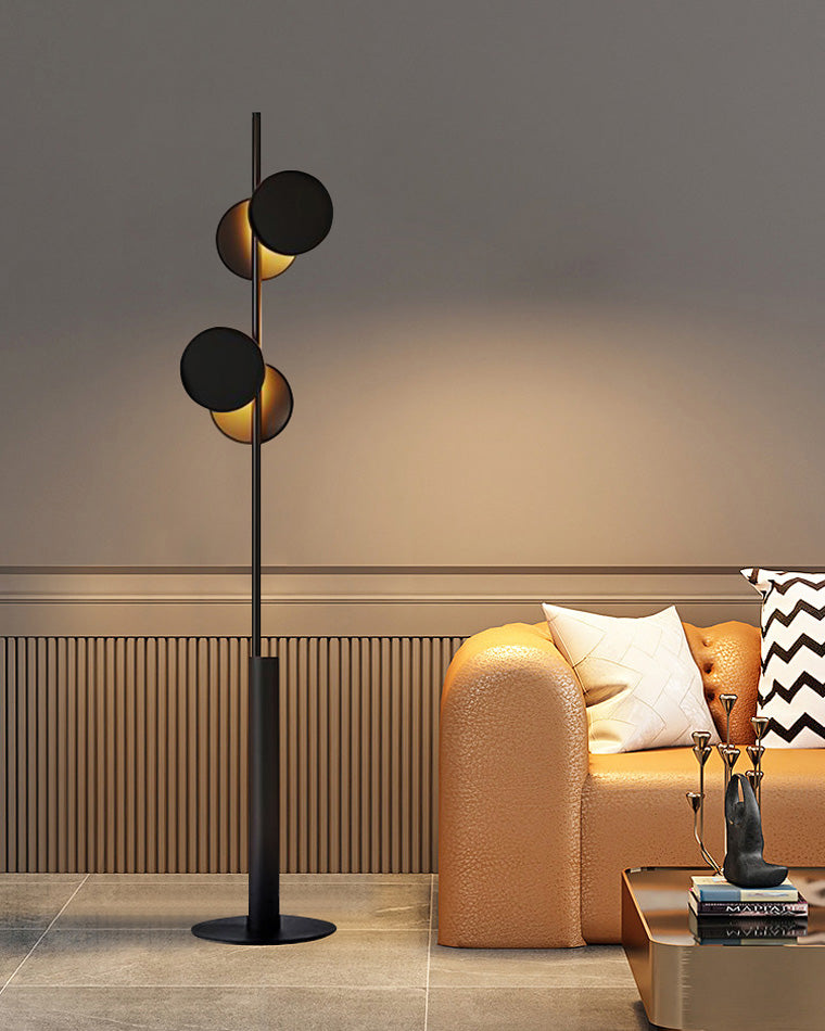 WOMO Black Floor Lamp - WM7037