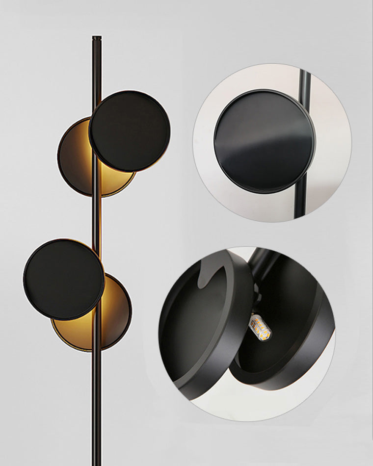 WOMO Black Floor Lamp - WM7037