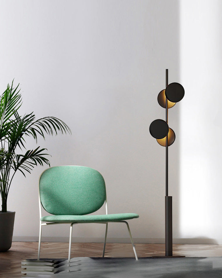 WOMO Black Floor Lamp - WM7037