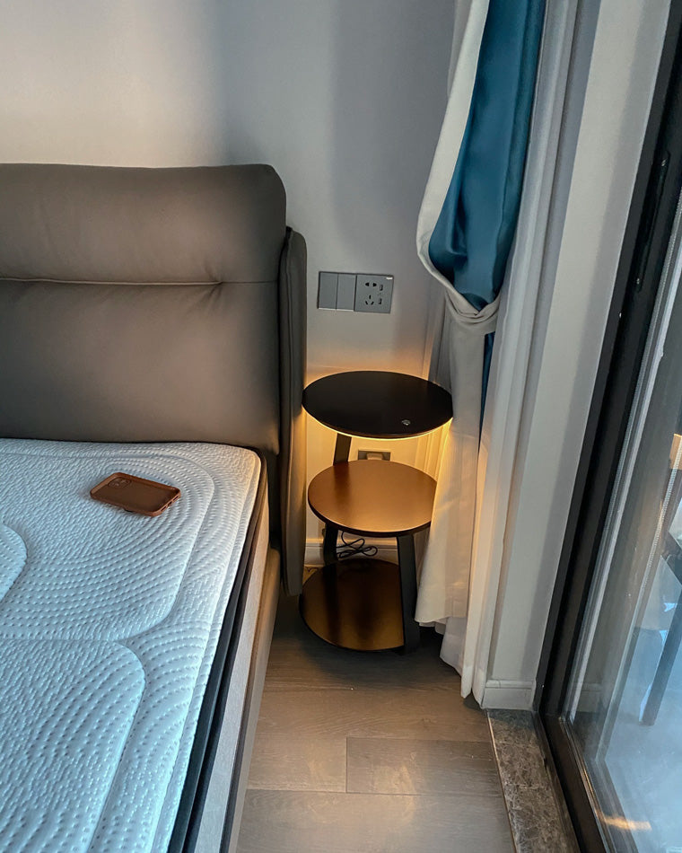 WOMO Side Table Floor Lamp - WM7049