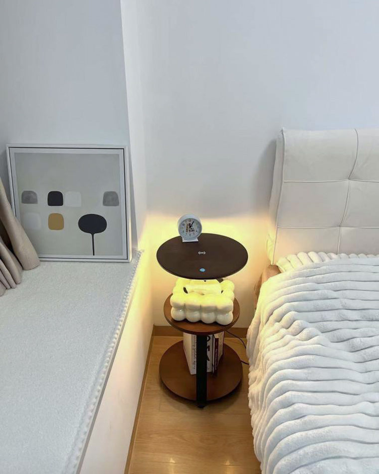 WOMO Side Table Floor Lamp - WM7049