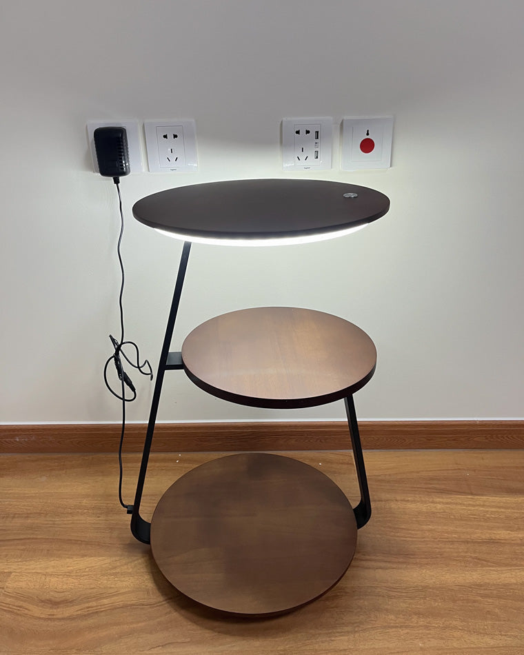 WOMO Side Table Floor Lamp - WM7049