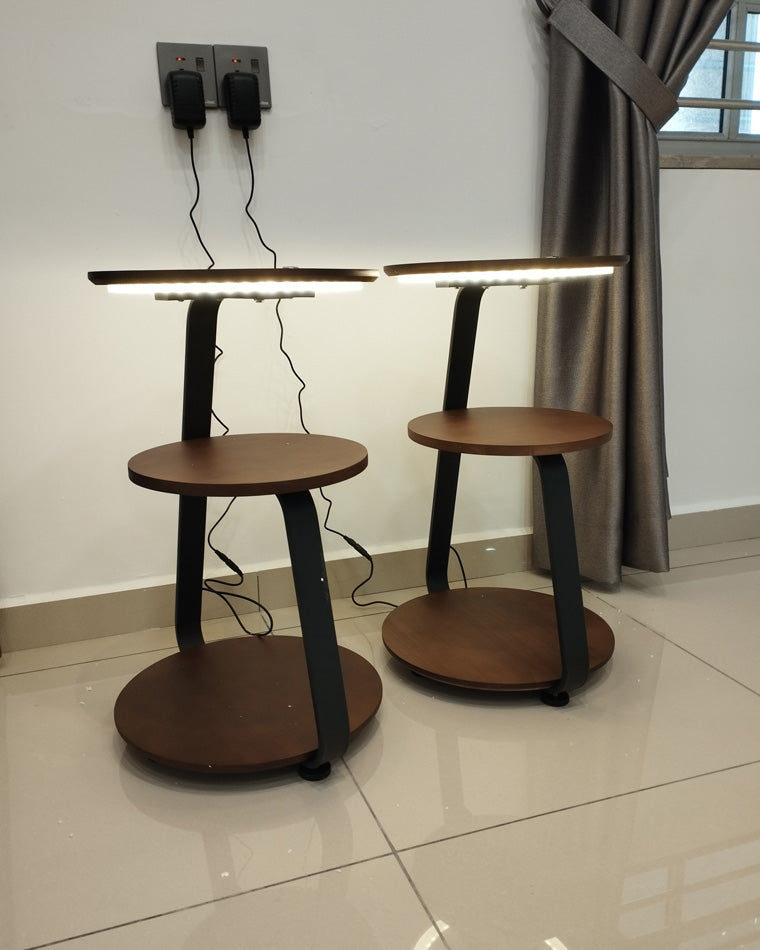 WOMO Side Table Floor Lamp - WM7049
