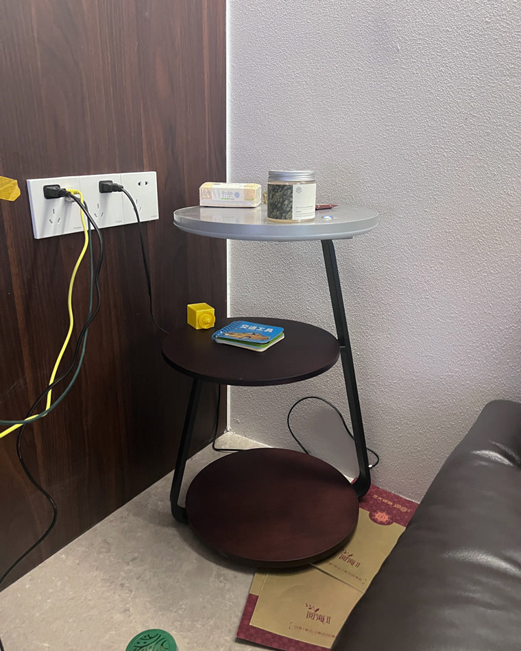 WOMO Side Table Floor Lamp - WM7049